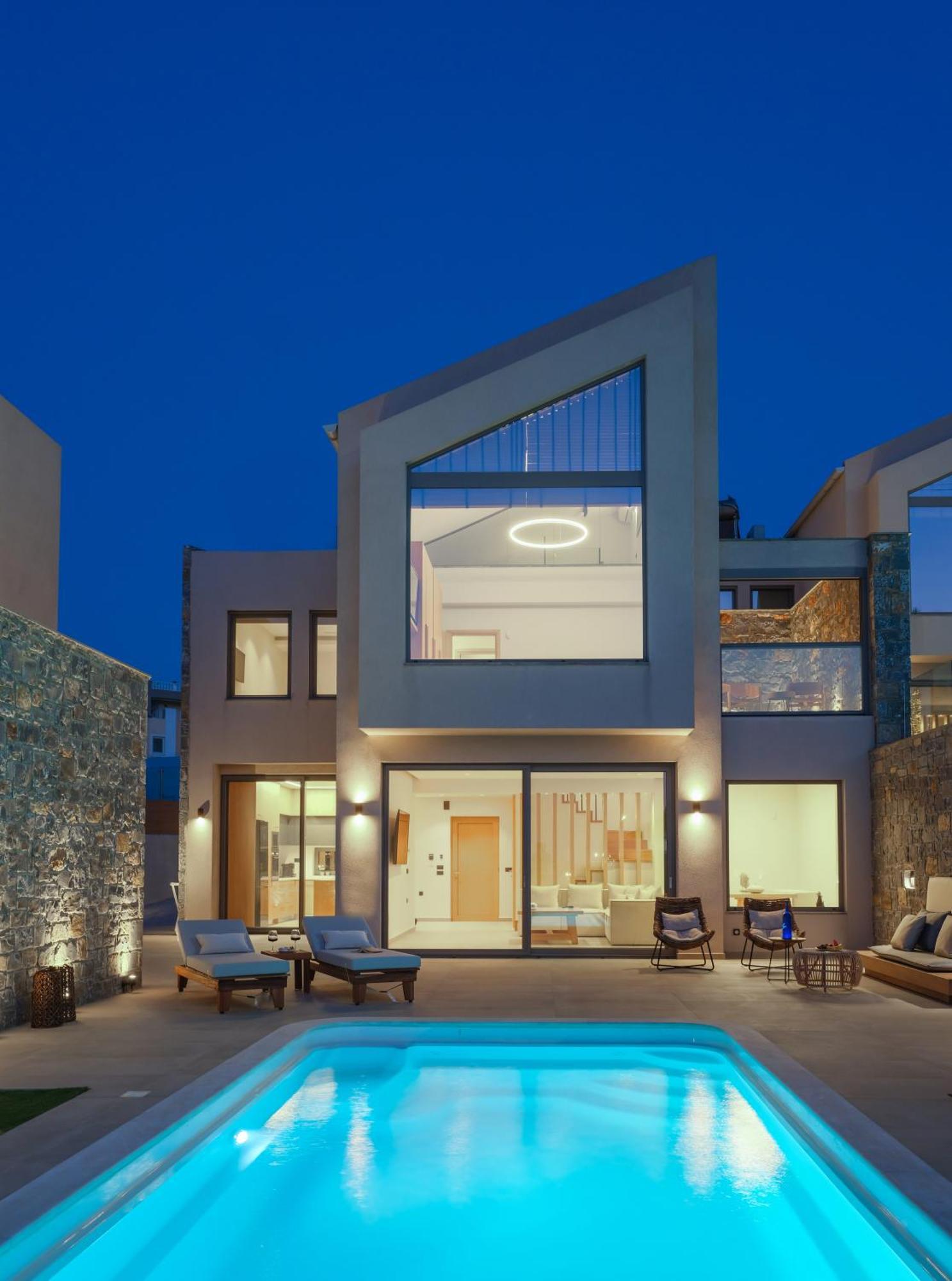 Ligaria Mare Villa Agia Pelagia  Bagian luar foto